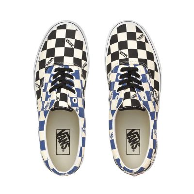 Vans Big Check Era - Kadın Spor Ayakkabı (Siyah Lacivert)